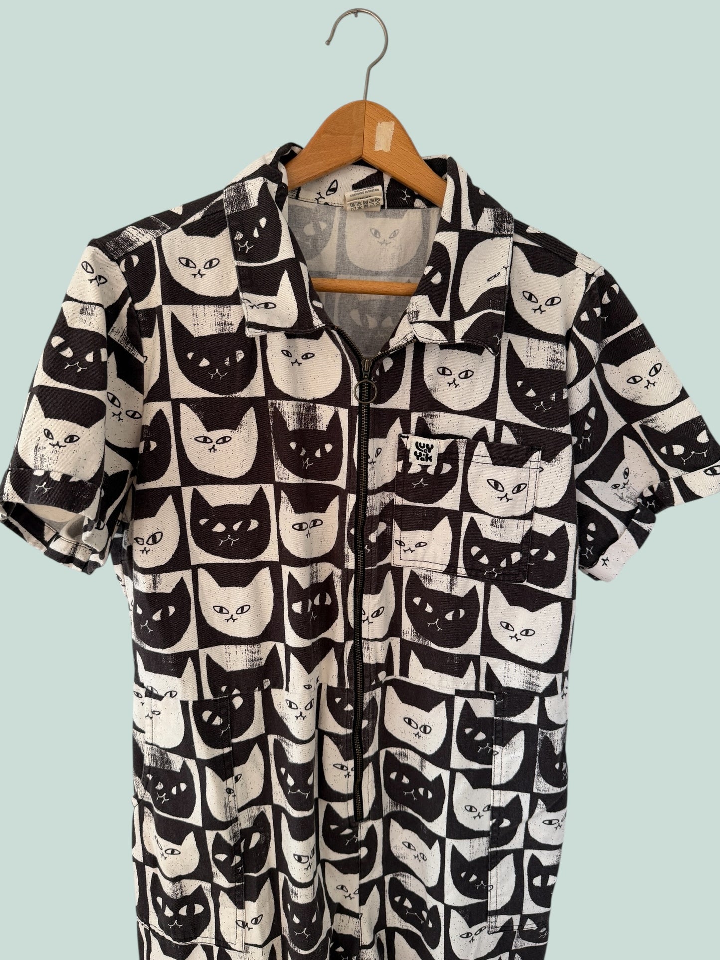Cotton cat jumpsuit  US14/UK 18 |  Lucy and Yak + Eniko Ragan