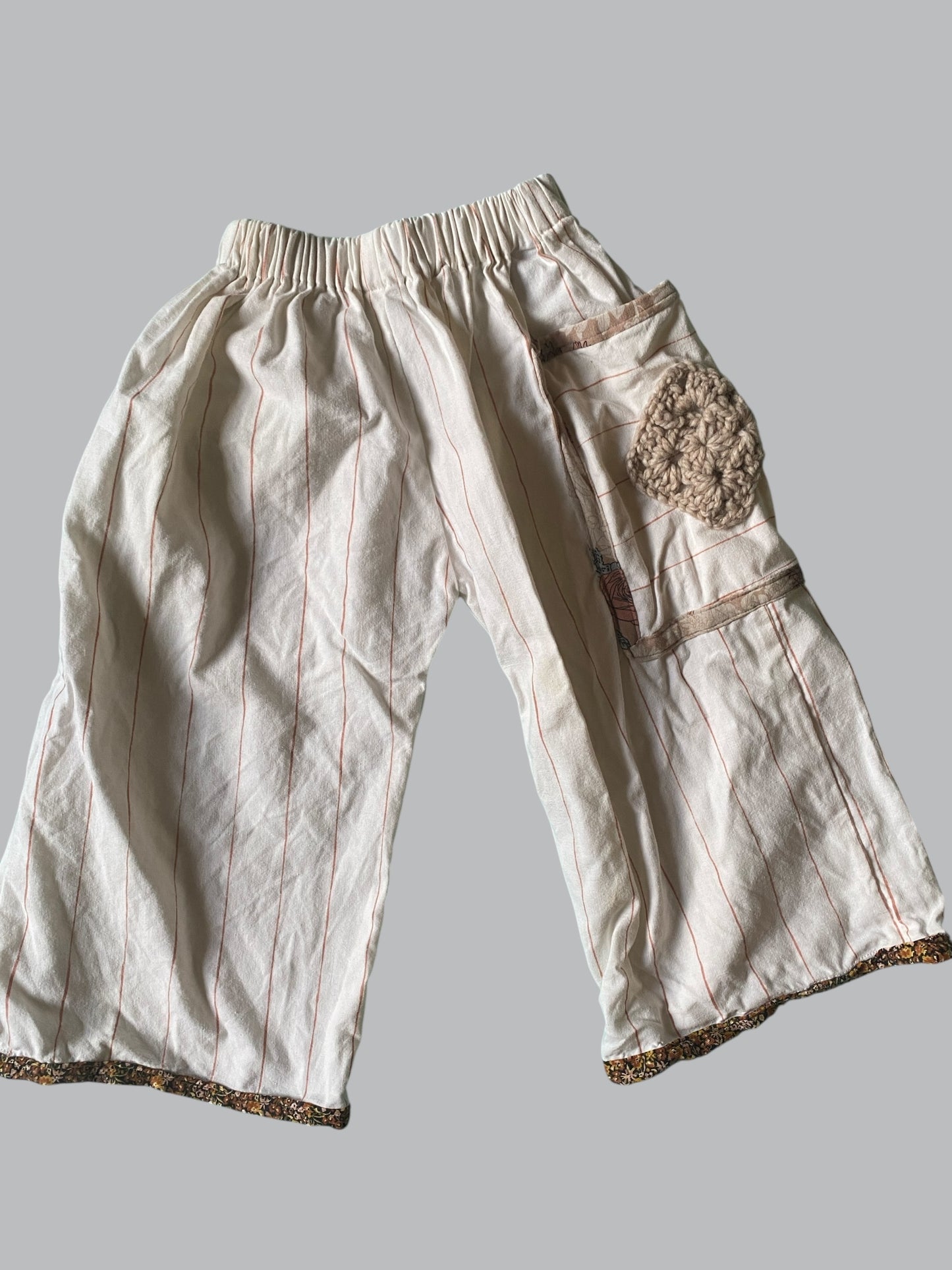Upcycled cotton pants 2-3Y TUP