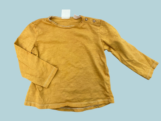 Cotton long sleeve top 18-24m | Zara - various colours