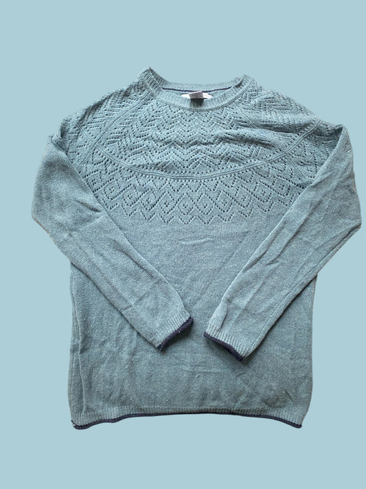 Beautiful lambs wool blend sweater size medium adult | Tabitha Webb
