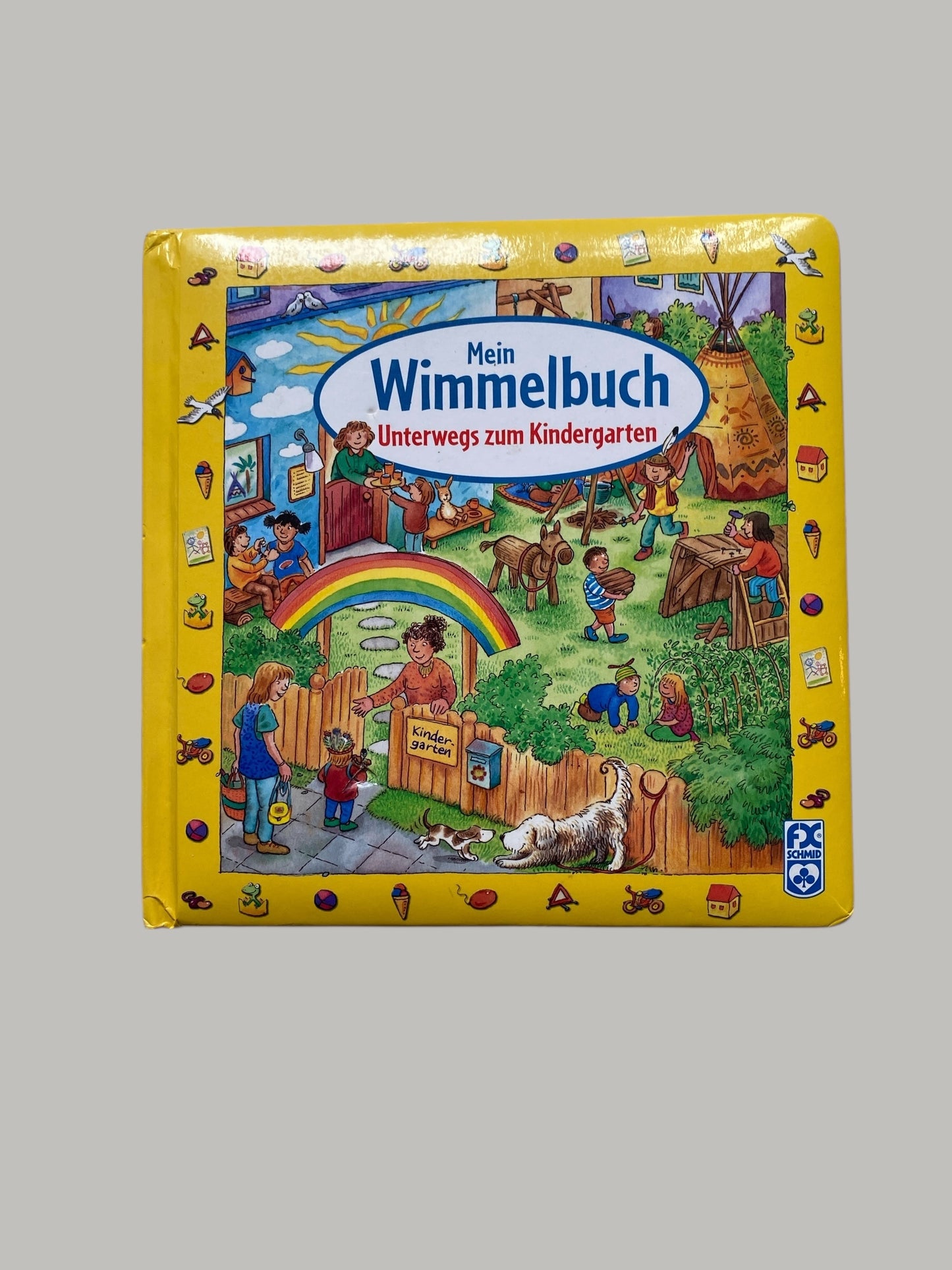GERMAN Mein Wimmelbuch - Unterwegs zum Kindergarten