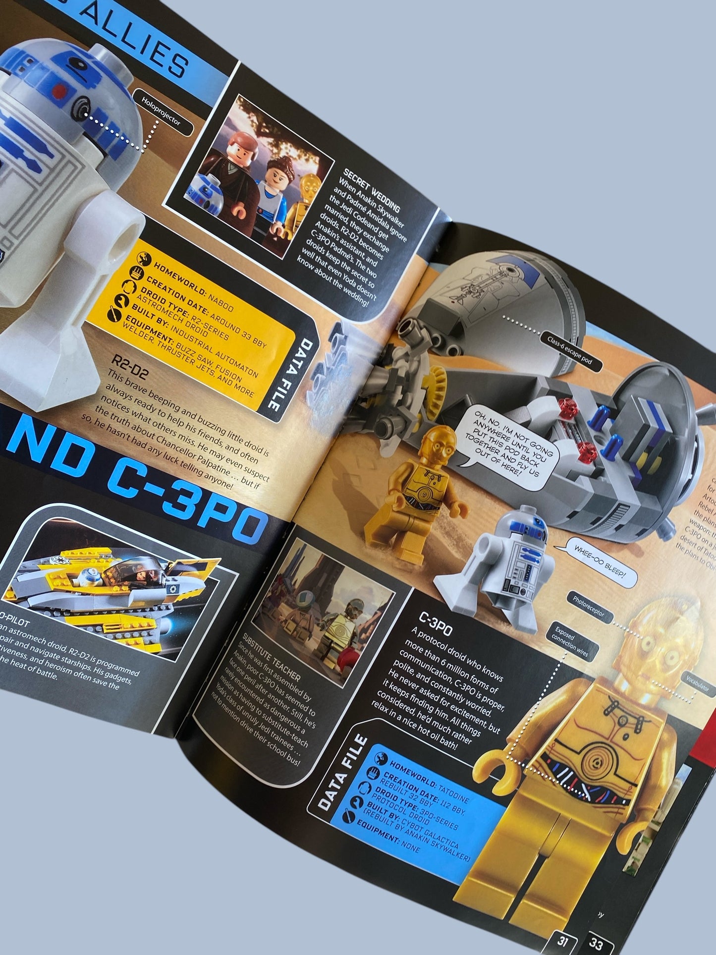 The Yoda Cronicles Star Wars Lego book