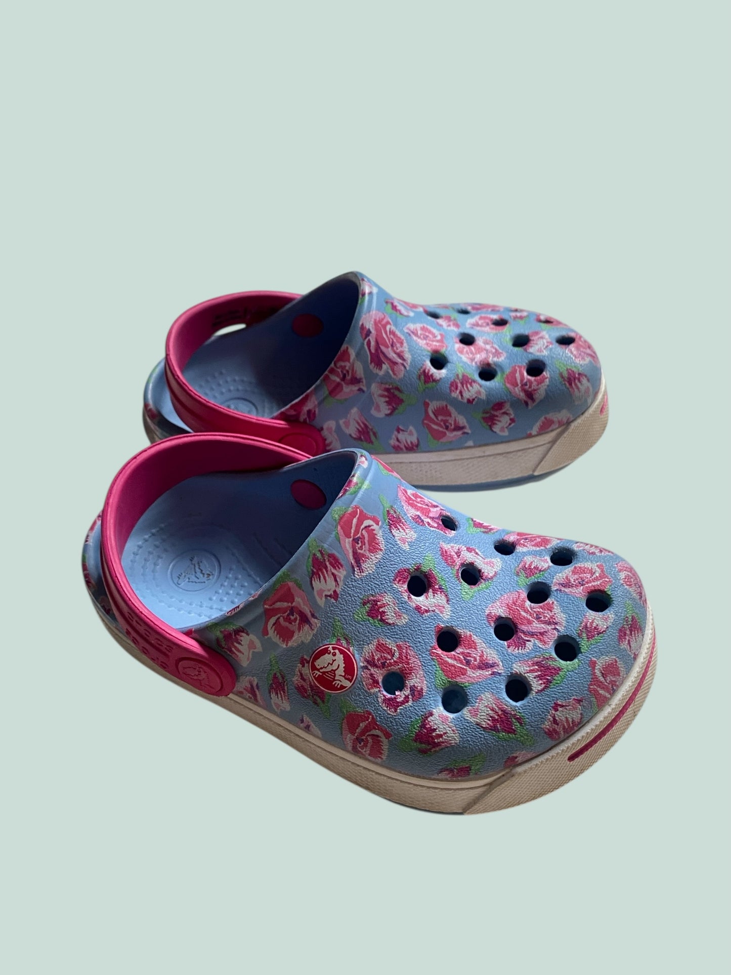 Flower sandals 6-7US Little Kids | Crocs
