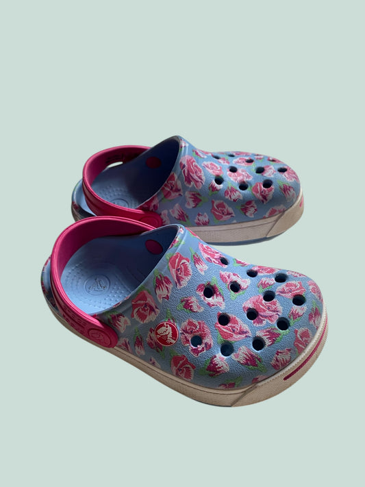 Flower sandals 6-7US Little Kids | Crocs
