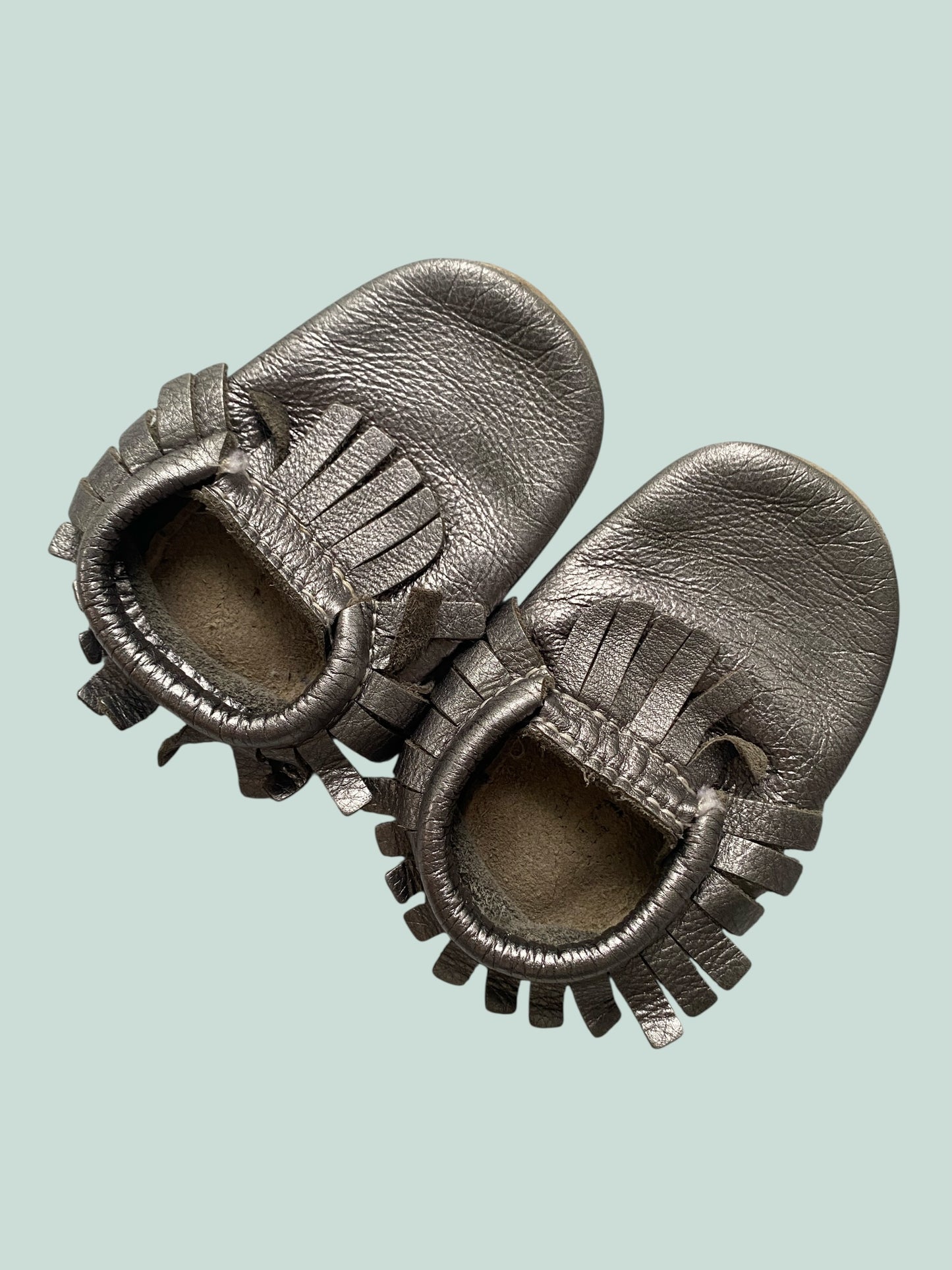 Leather first walker shoes 5US Little Kid | MiniMoc