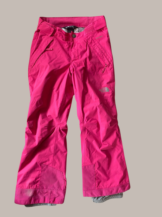 Hot pink snow pants 7-8Y | The North Face