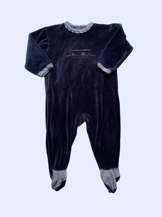 Velour sleeper 6-9m | Petit Bateau