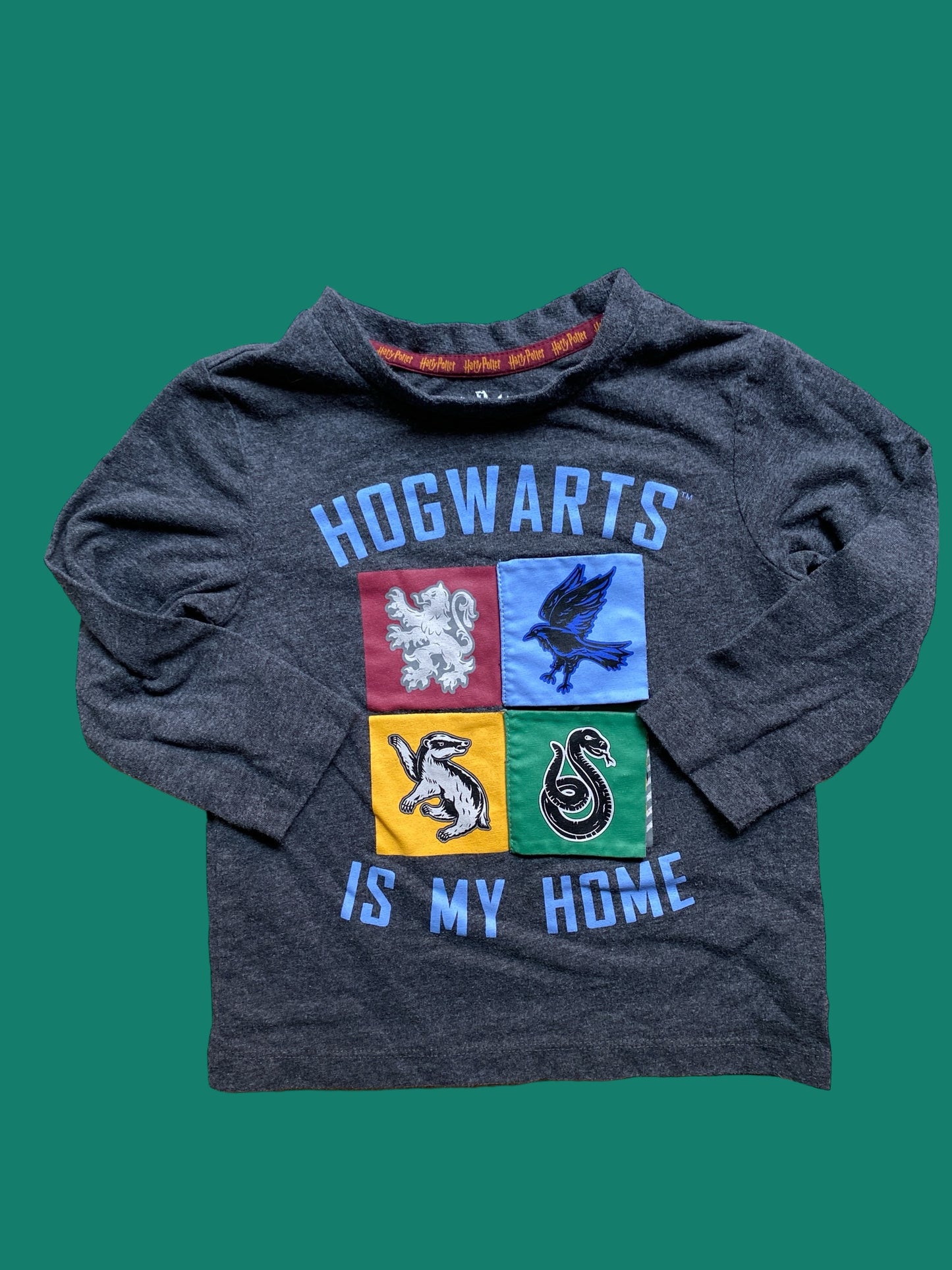 Hogwarts is my home long sleeve top 2Y | Harry Potter