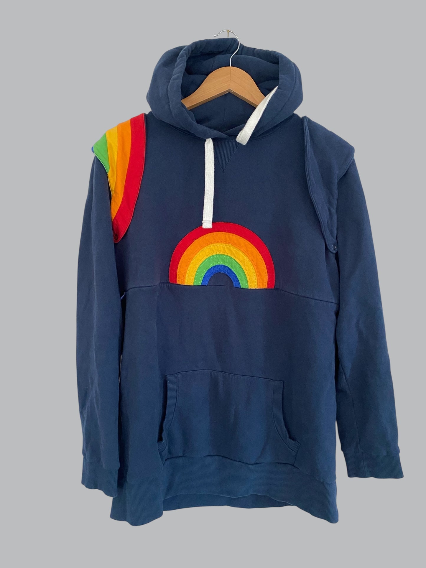 Organic cotton nursing hoodie size L adult | Supersprogs