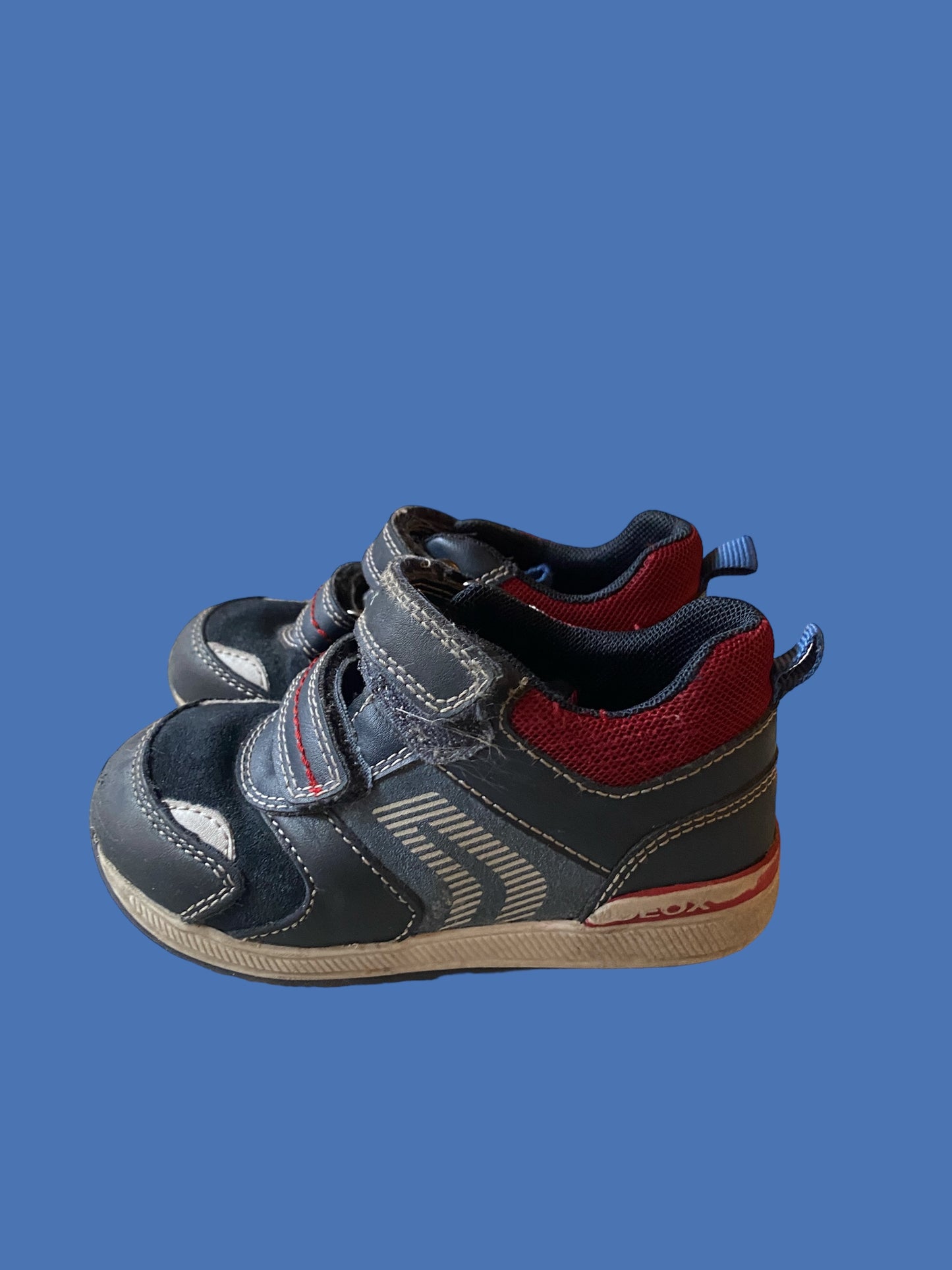 Velcro leather sneakers 8 US Little Kid | Geox