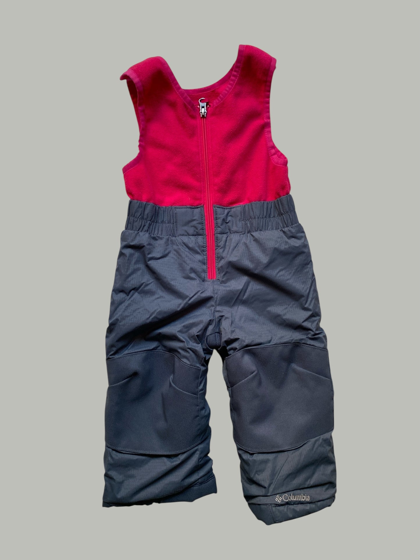 Hot pink and grey snowpants 18-24m | Columbia