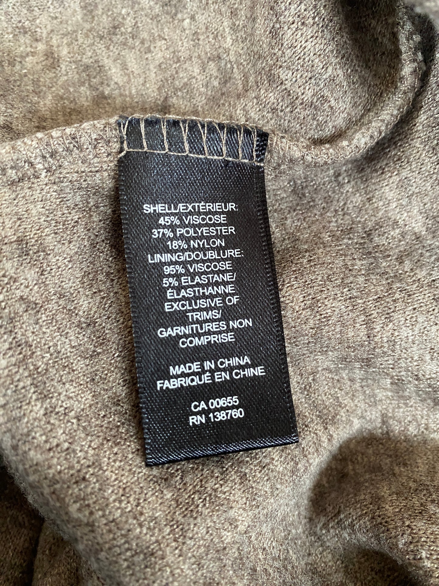 Very soft nursing sweater adult size S | Thyme
