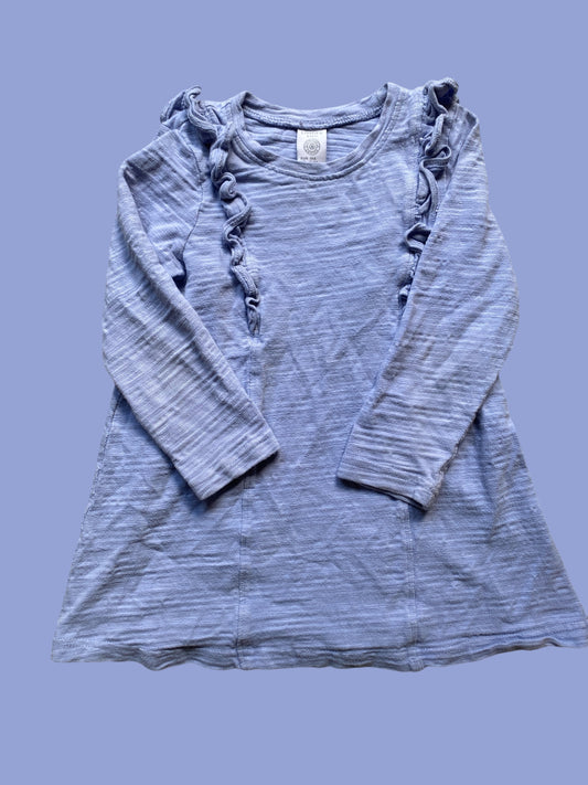 Light blue cotton dress 3-4Y | Lindex