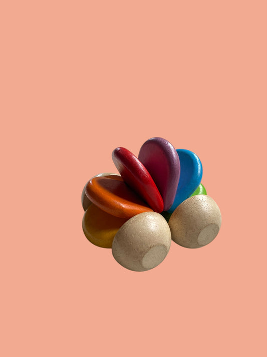 Wooden rainbow car | Plan Toys
