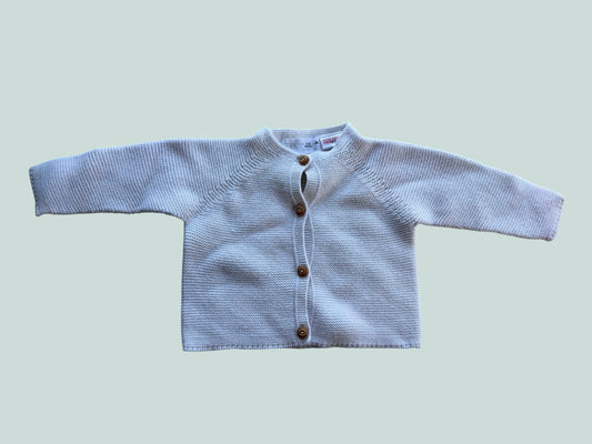 White knit cardigan 3m | Zara
