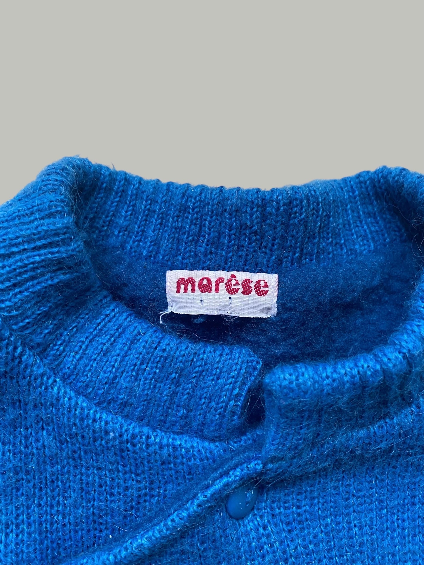 Vintage arcylic/wool blend dress and lined coat set ~5Y | Marêse