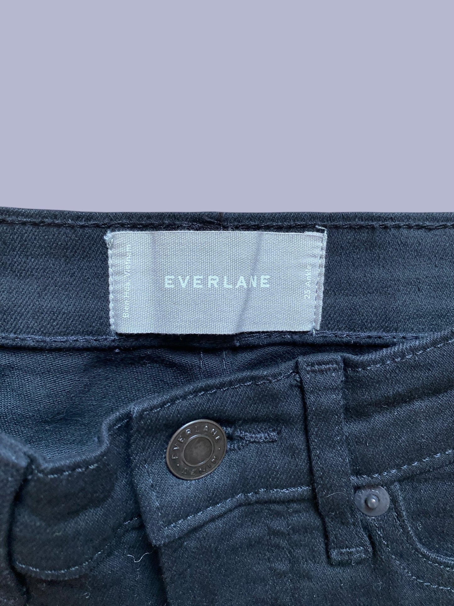 Black mid-rise women's 25 ankle jeans  | Everlane