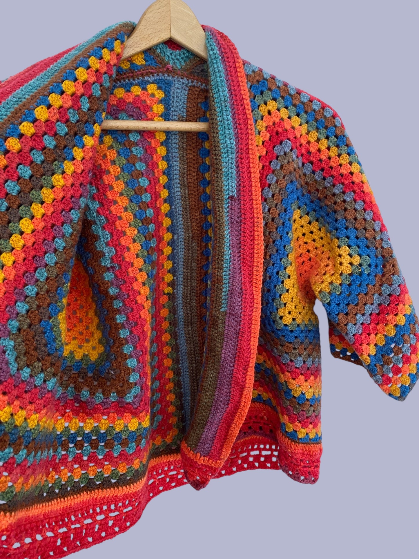 Handmade crochet cardigan women’s medium