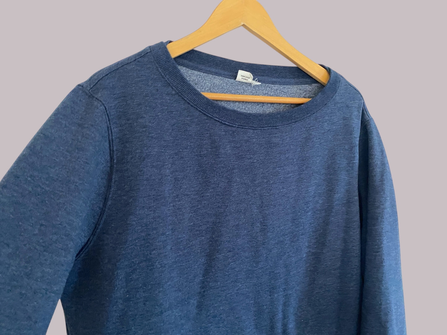 Organic cotton blend fleece crew dress women's medium/large | Tentree