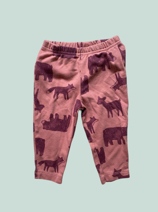 Pink animal leggings 6-9m | Carter's