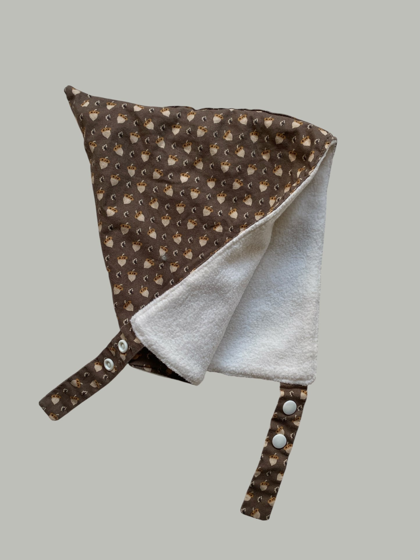 Acorn pixie bonnet 1-3Y | Handmade