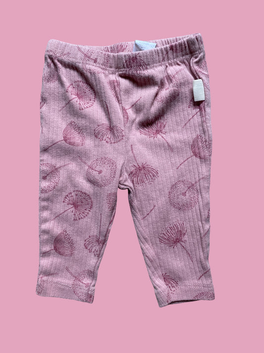 Organic cotton leggings 0-3m | Rabbit+Bear