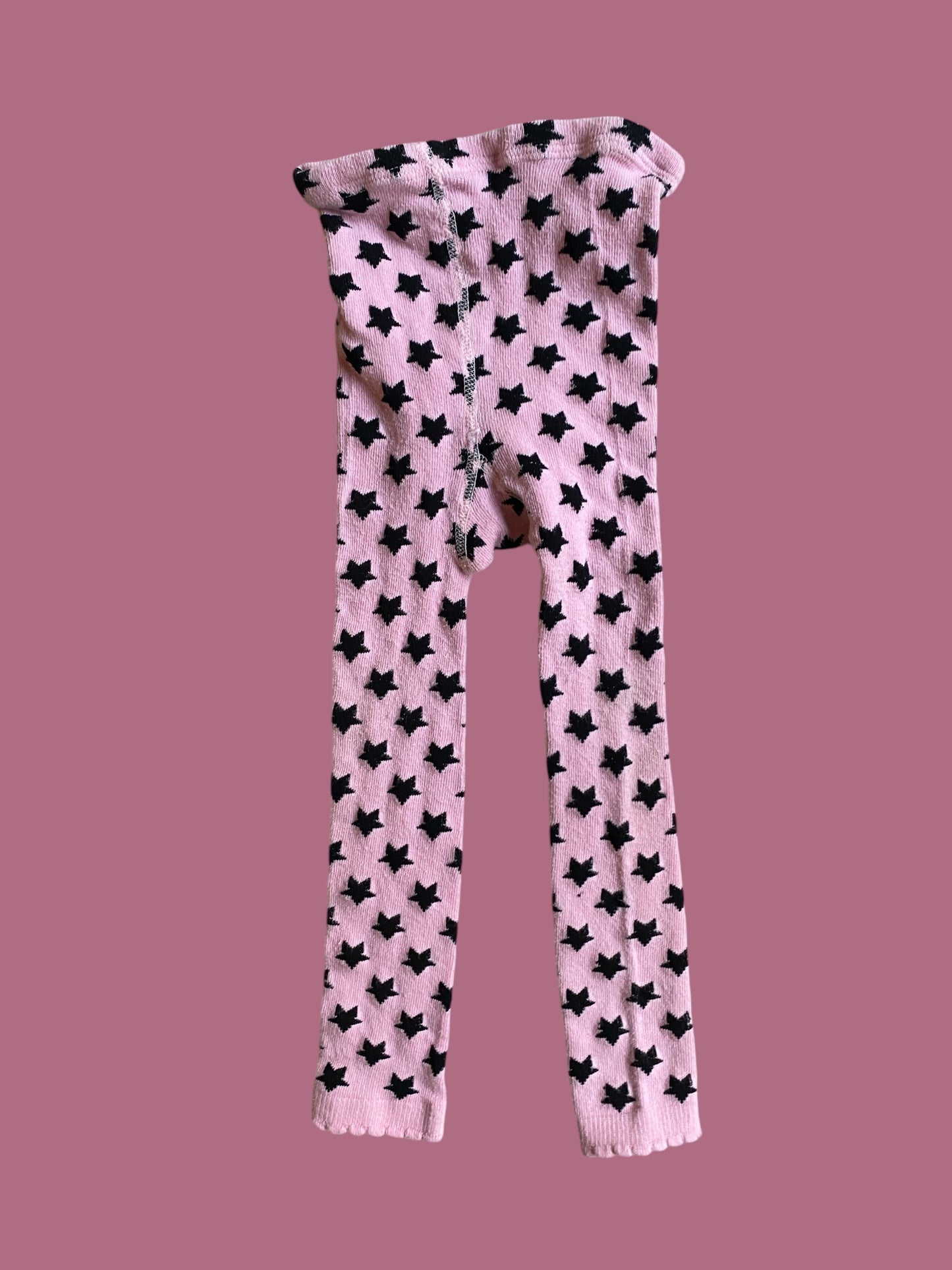 Cotton star tights 18-24m | Sour Puss