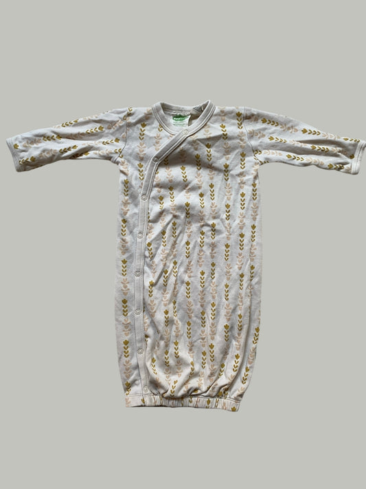 Organic cotton gown sleeper 0-3m | Parade Organic