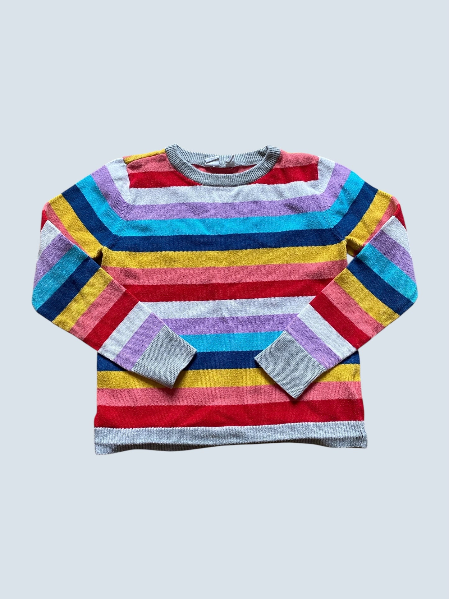 Cotton striped knit sweater 10Y | Gap