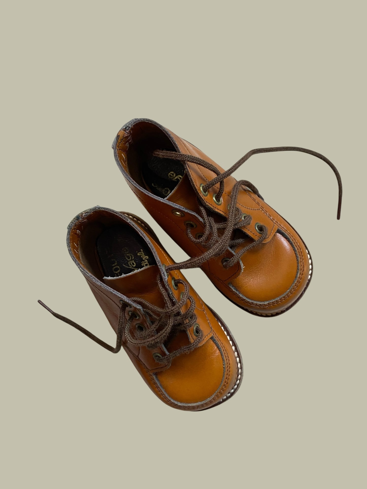 Vintage baby leather shoes 3 US Little Kid | Pussyfoots