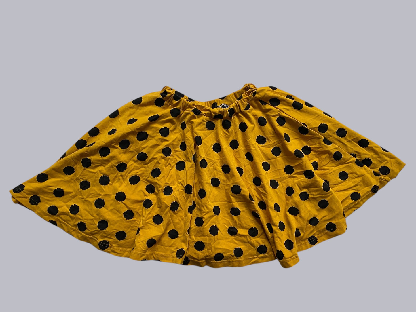 Organic cotton polka dot twirly skirt 9-11Y | Raspberry Republic