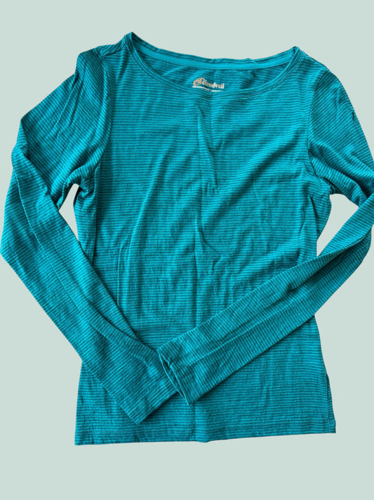 Merino wool long sleeve shirt womens xs | Cloudveil