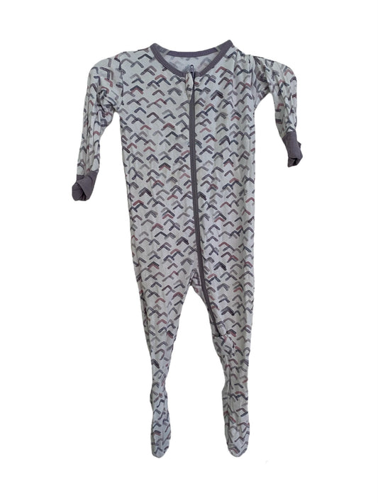 Bamboo footed 2-way zip sleeper 0-6m| Pika