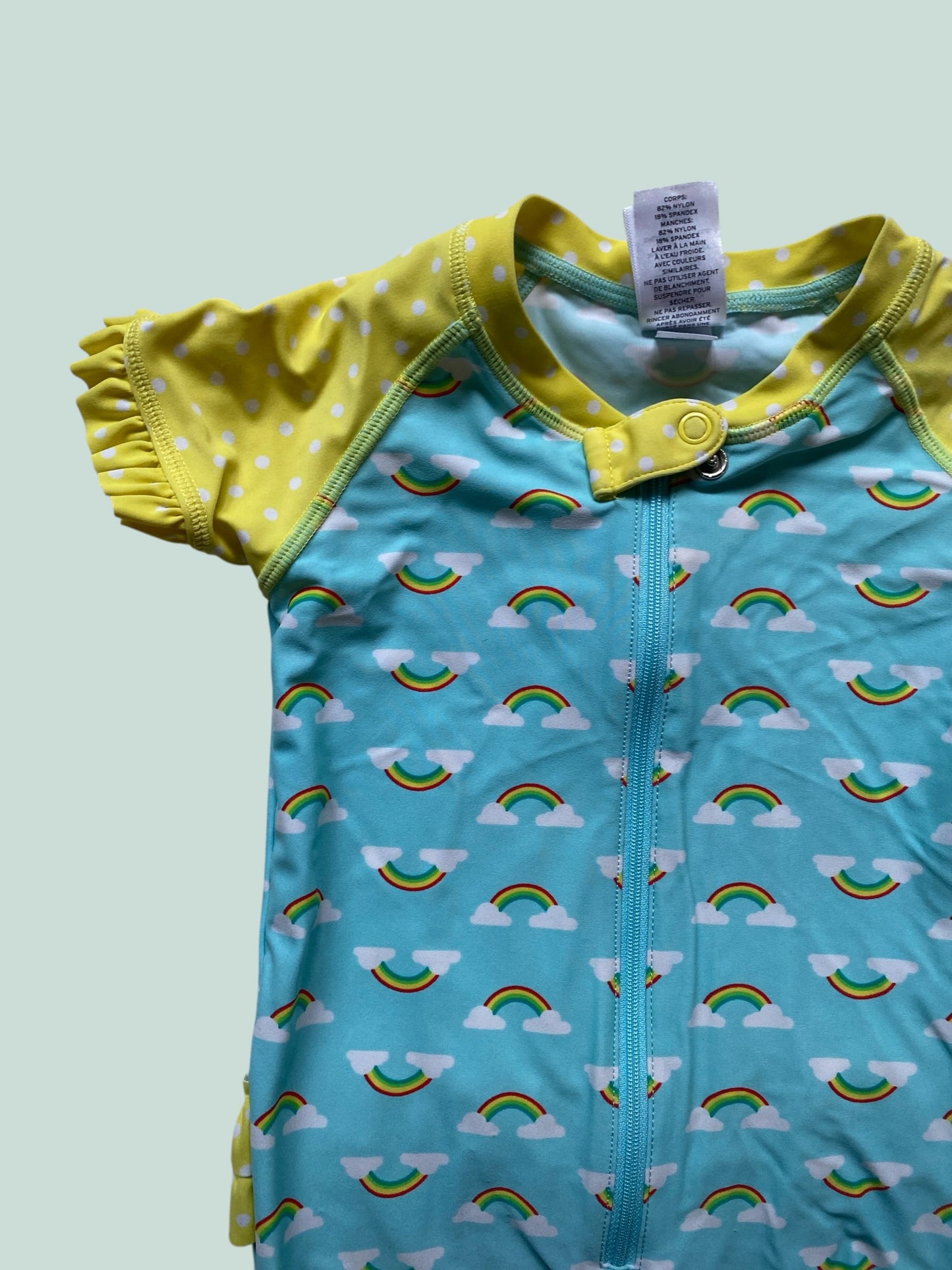 Rainbow long swim rashsuit 24m | Tucker + Tate