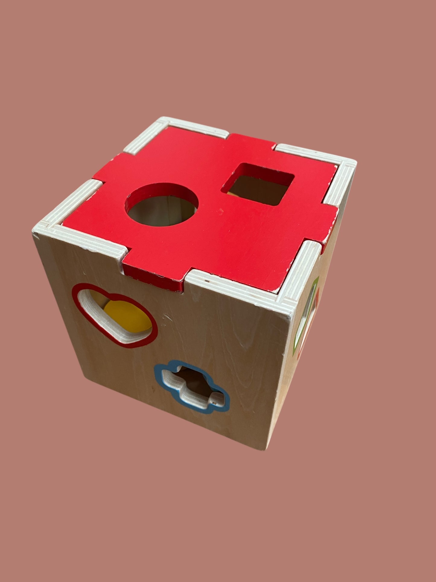 Wooden shape sorting cube | Addo Play