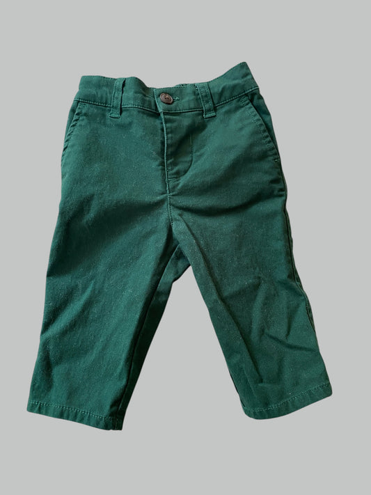 Green cotton pants 6m | Ralph Lauren