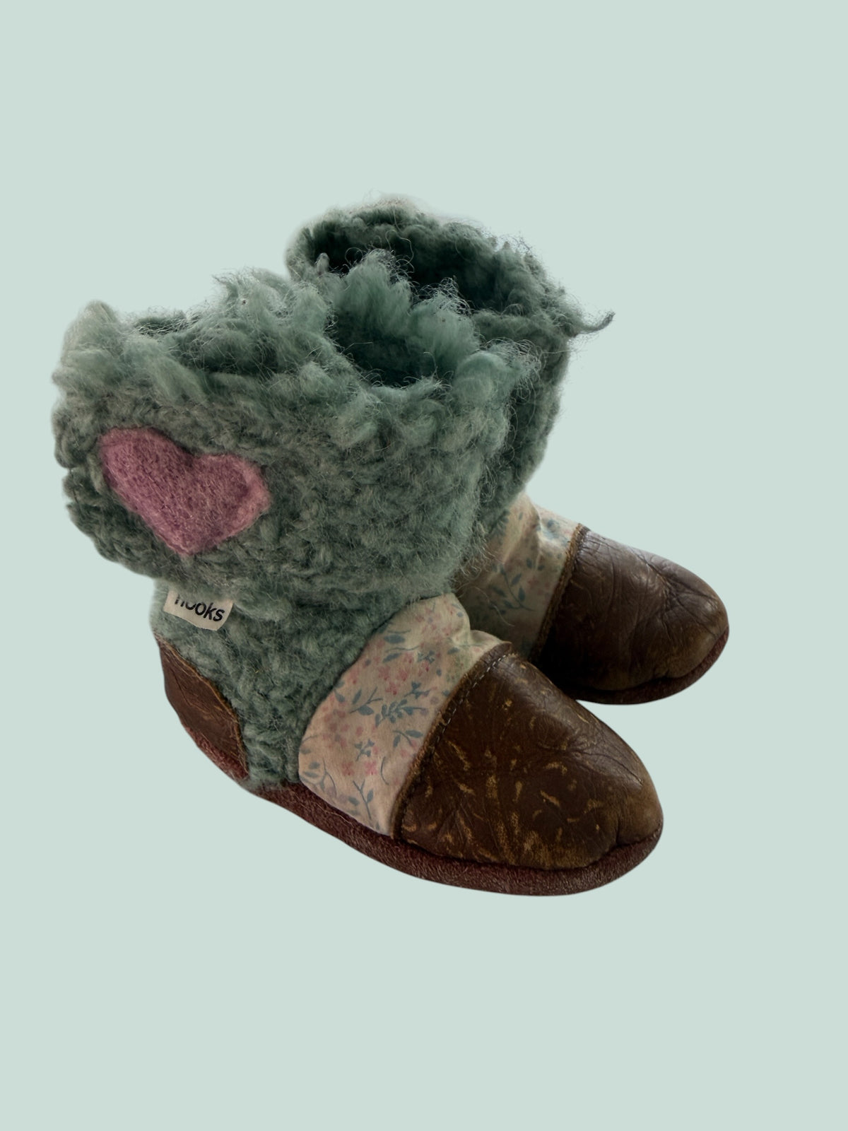 Wool and leather booties 5 | Nooks