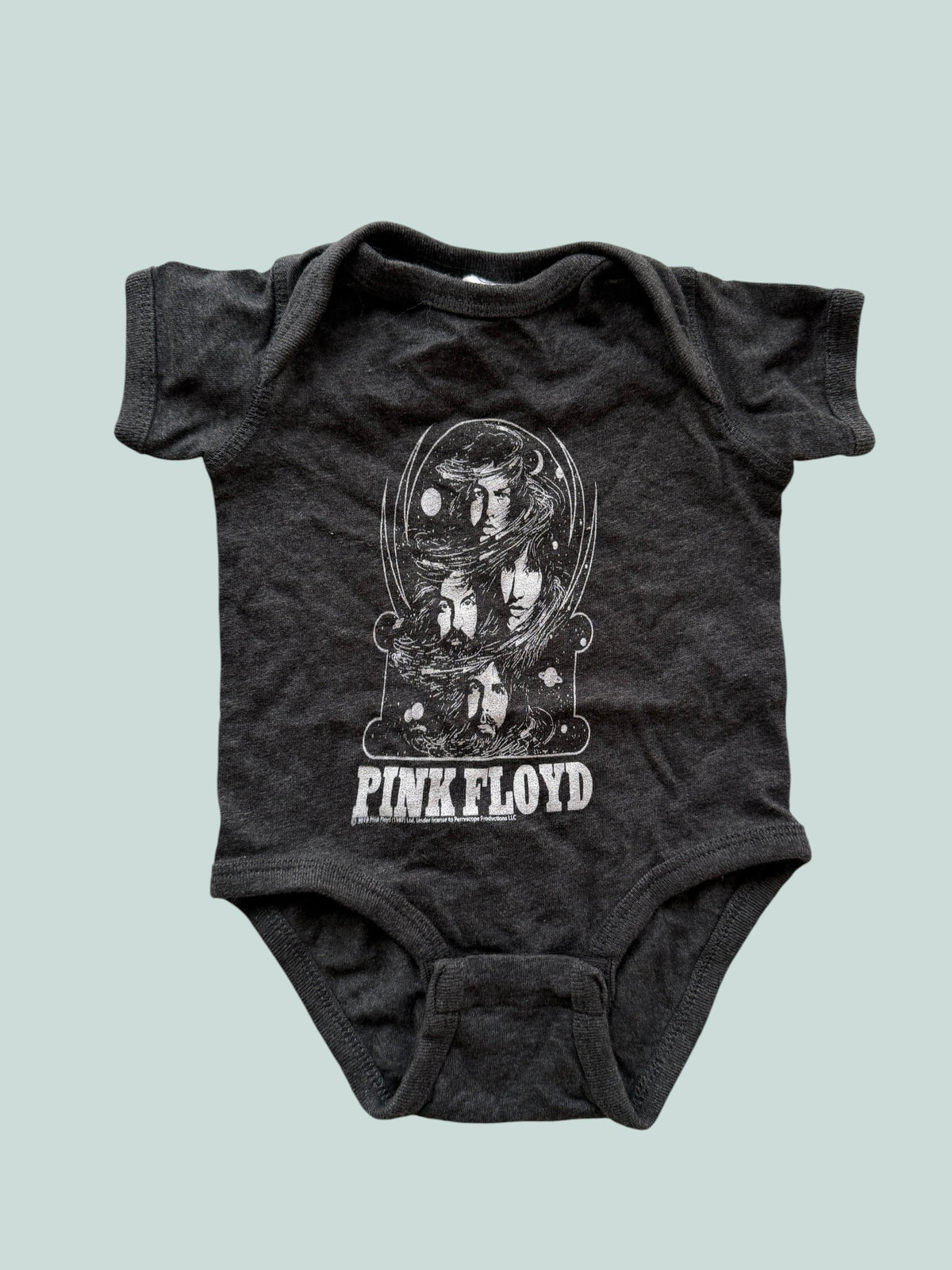 Cotton Pink Floyd onesie 6m