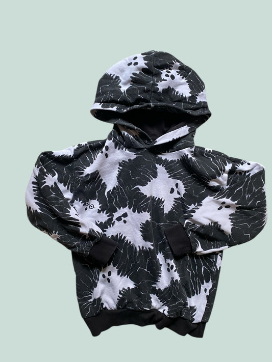 Cotton blend ghost hoodie 6-8Y | H&M