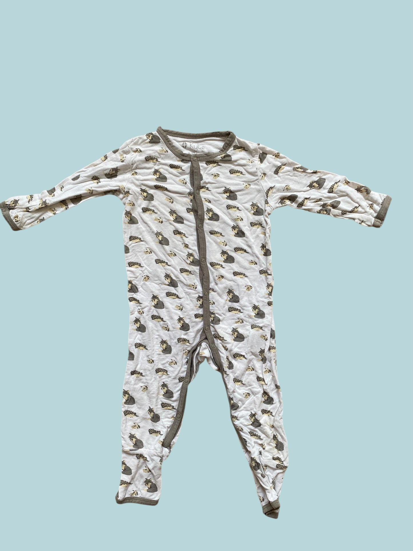 Bamboo forest animals snap sleeper 6-12m | Kyte