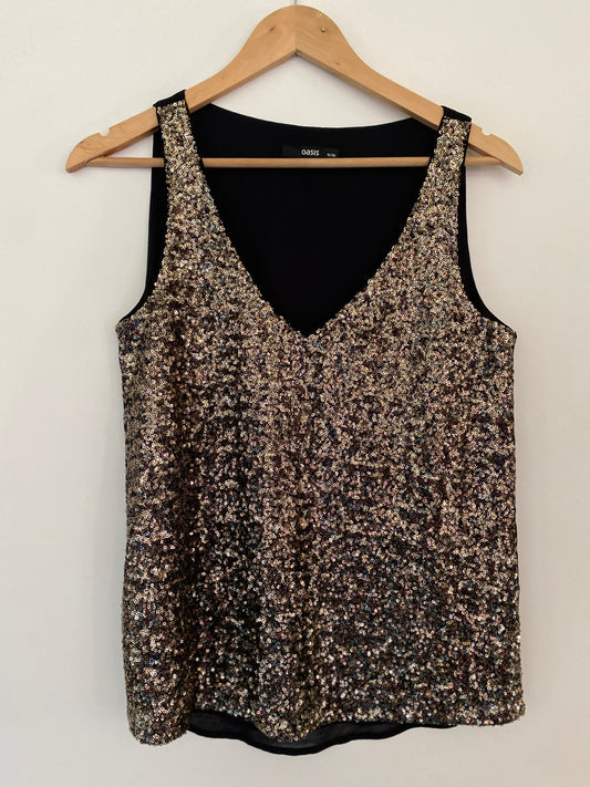 Sequin top - small (10/36) | Oasis