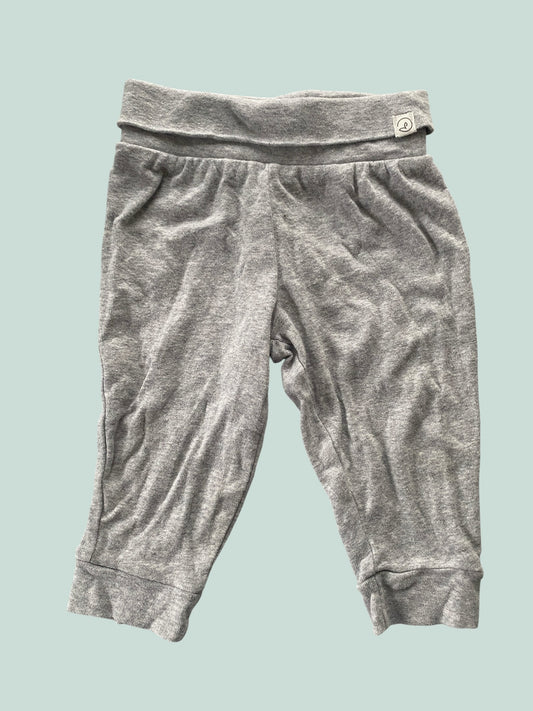 Organic cotton heather grey pants 9m | Carter's Little Planet