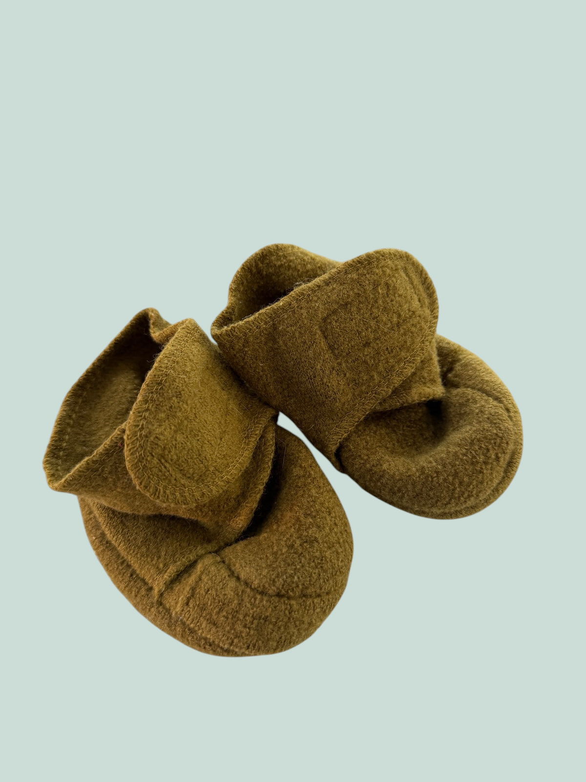 Baby boiled wool booties 6-12m | Disana