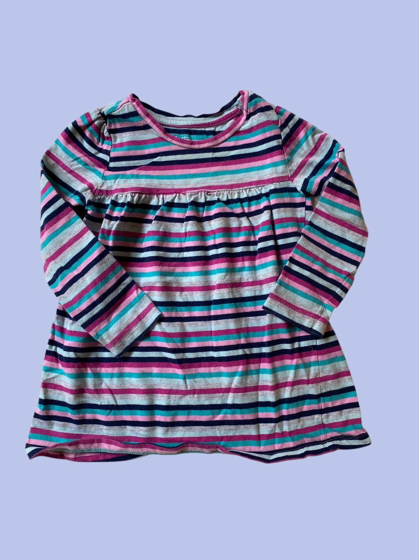 Striped cotton dress 3Y | Gap