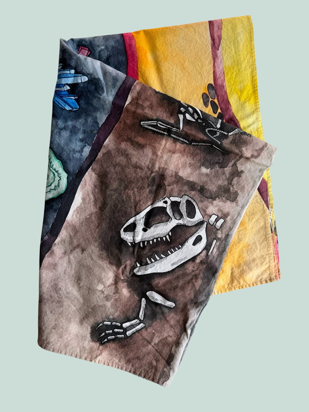 Organic cotton play cloth 'Beneath My Feet' | Wonderie
