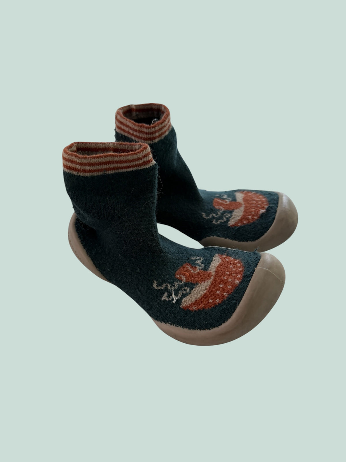Mushroom sock shoe size 26/27 EU (ca 2-4Y | Collegien