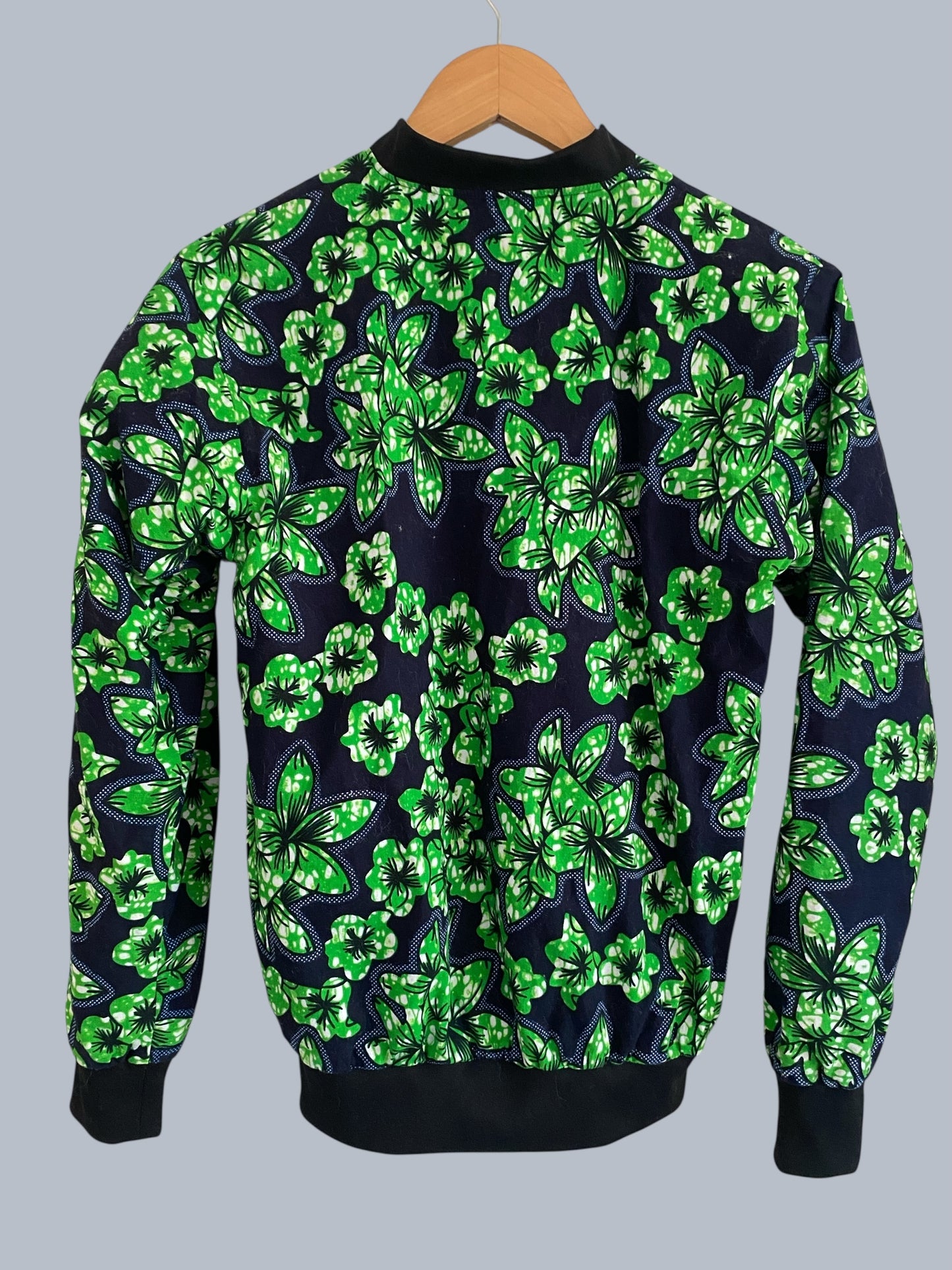 Floral bomber Jacket women’s small