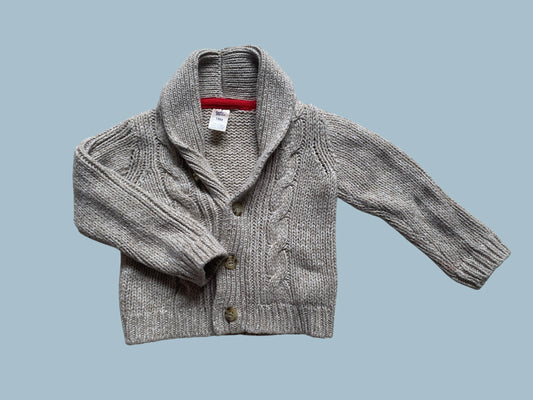Chunky cotton blend cardigan 18m | Oshkosh