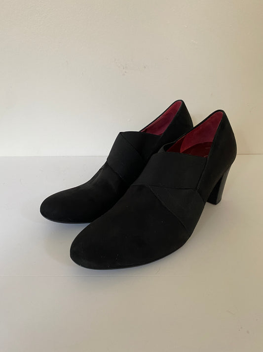 Black suede heels - 8| Gabor