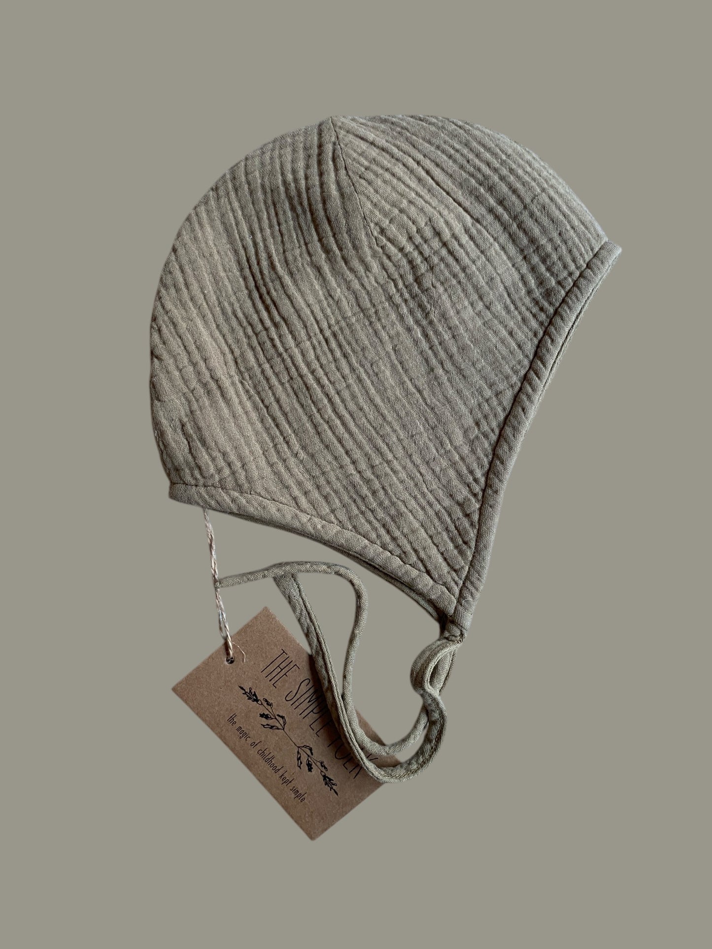 Organic cotton Garden bonnet 18-24m | The Simple Folk - various colours